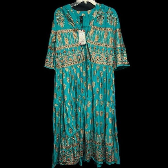 Sacred Threads Dress Made in India NWT - Picture 1 of 6